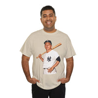 Vintage New York Yankees Baseball Player T-Shirt – Retro Batter Graphic Tee