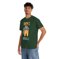 Frank's Cotton Candy & Popsicles T-Shirt – Funny Retro Cartoon Graphic Tee