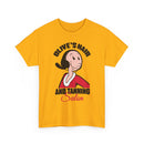 Olive’s Hair & Tanning Salon T-Shirt — Vintage Olive Oyl Cartoon Tee