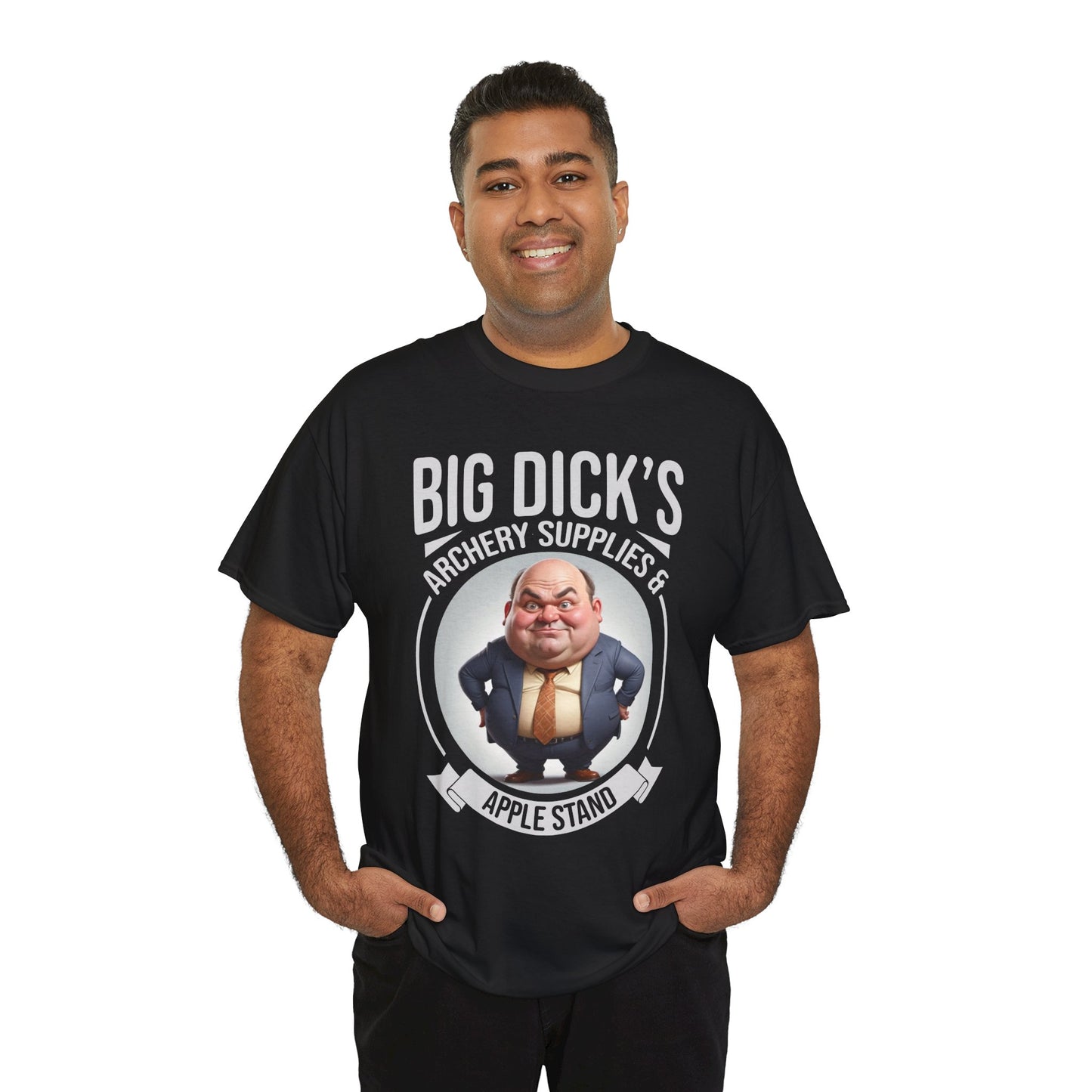 Big Dick's Archery Supplies Funny Graphic Tee — Novelty Archery T-Shirt