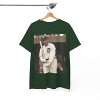 Vintage Detroit Baseball Photo T-Shirt — Retro Sports Legend Graphic Tee