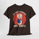 Cartoon Porky Pig “I’m Not Wearing Any Pants” Graphic Tee
