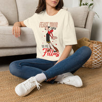 Feast Your Eyes T-Shirt — Playful Popeye 'Feast Your Eyes on Me Fellas' Graphic Tee