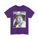 Vintage Baseball Portrait T-Shirt – Classic Retro Player Tee