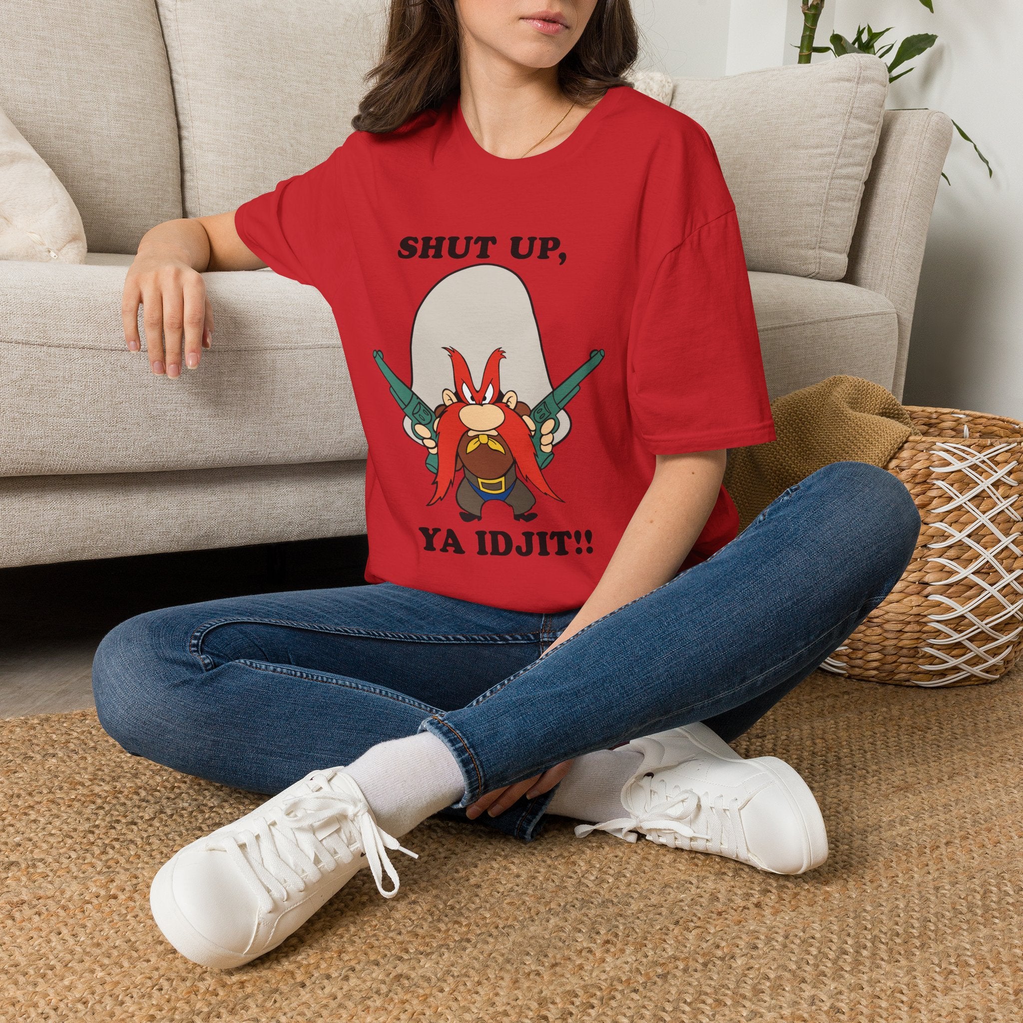 Looney Tunes Yosemite Sam "Shut Up, Ya Idjit" T-Shirt