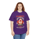 Frankie's Kraut Wurst Funny Graphic Tee — "Just Add Mustard" Novelty T-Shirt