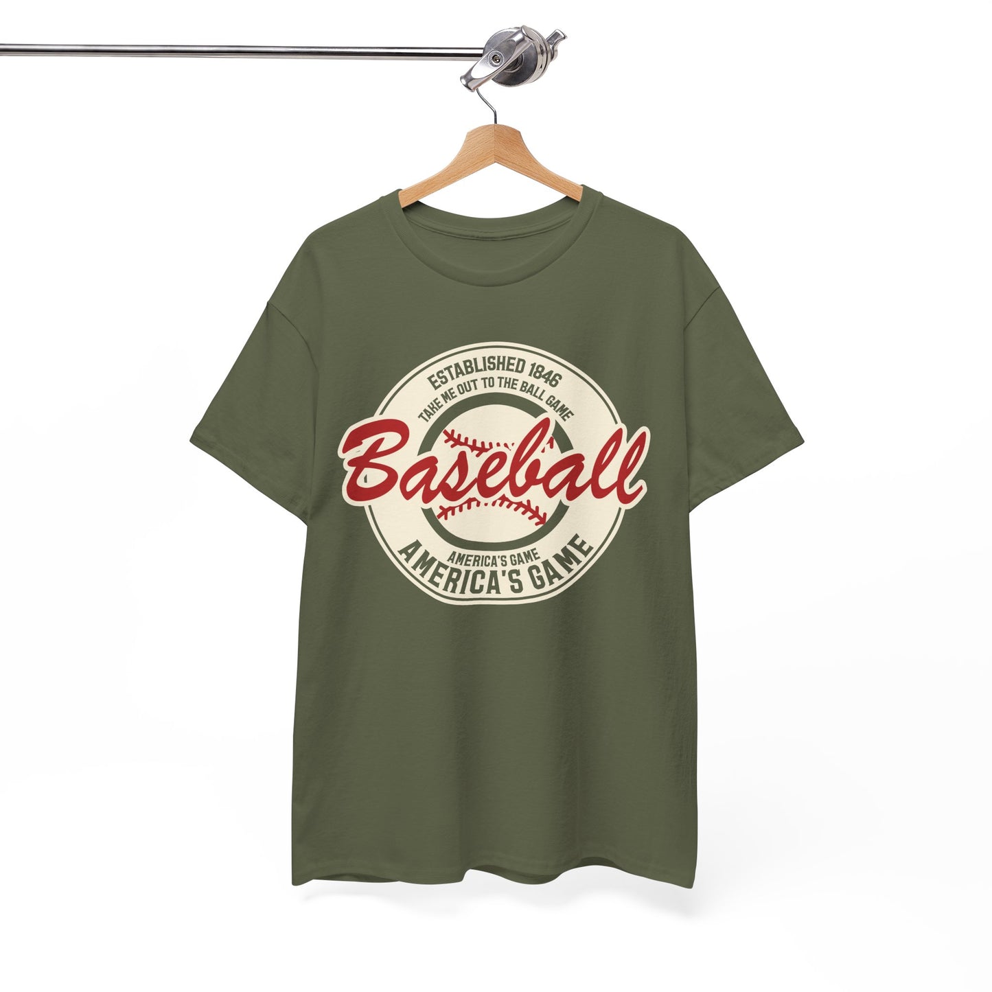 Vintage 'America's Game' Baseball T-Shirt — Retro Baseball Fan Tee