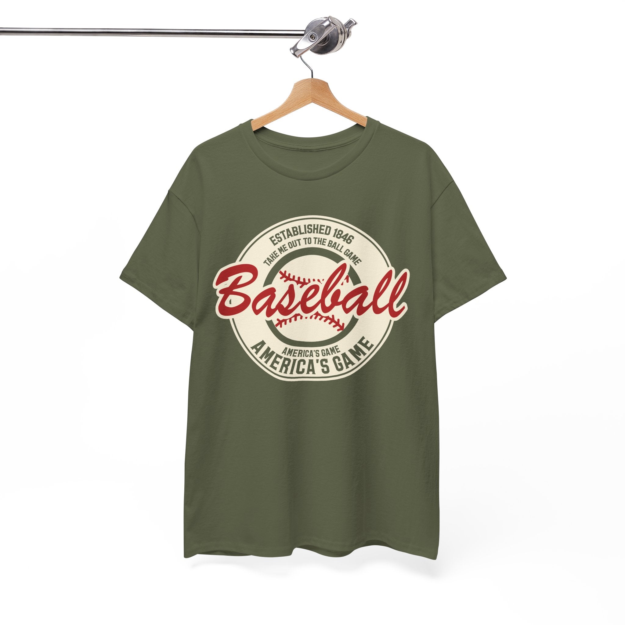 Vintage 'America's Game' Baseball T-Shirt — Retro Baseball Fan Tee