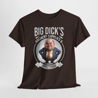 Big Dick's Archery Supplies Funny Graphic Tee — Novelty Archery T-Shirt