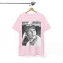 Vintage Baseball Portrait T-Shirt – Classic Retro Player Tee