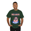 Duck Decoys and Drones T-Shirt — Funny Hunting Cartoon Tee
