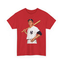 Vintage New York Yankees Baseball Player T-Shirt – Retro Batter Graphic Tee