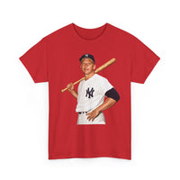 Vintage New York Yankees Baseball Player T-Shirt – Retro Batter Graphic Tee