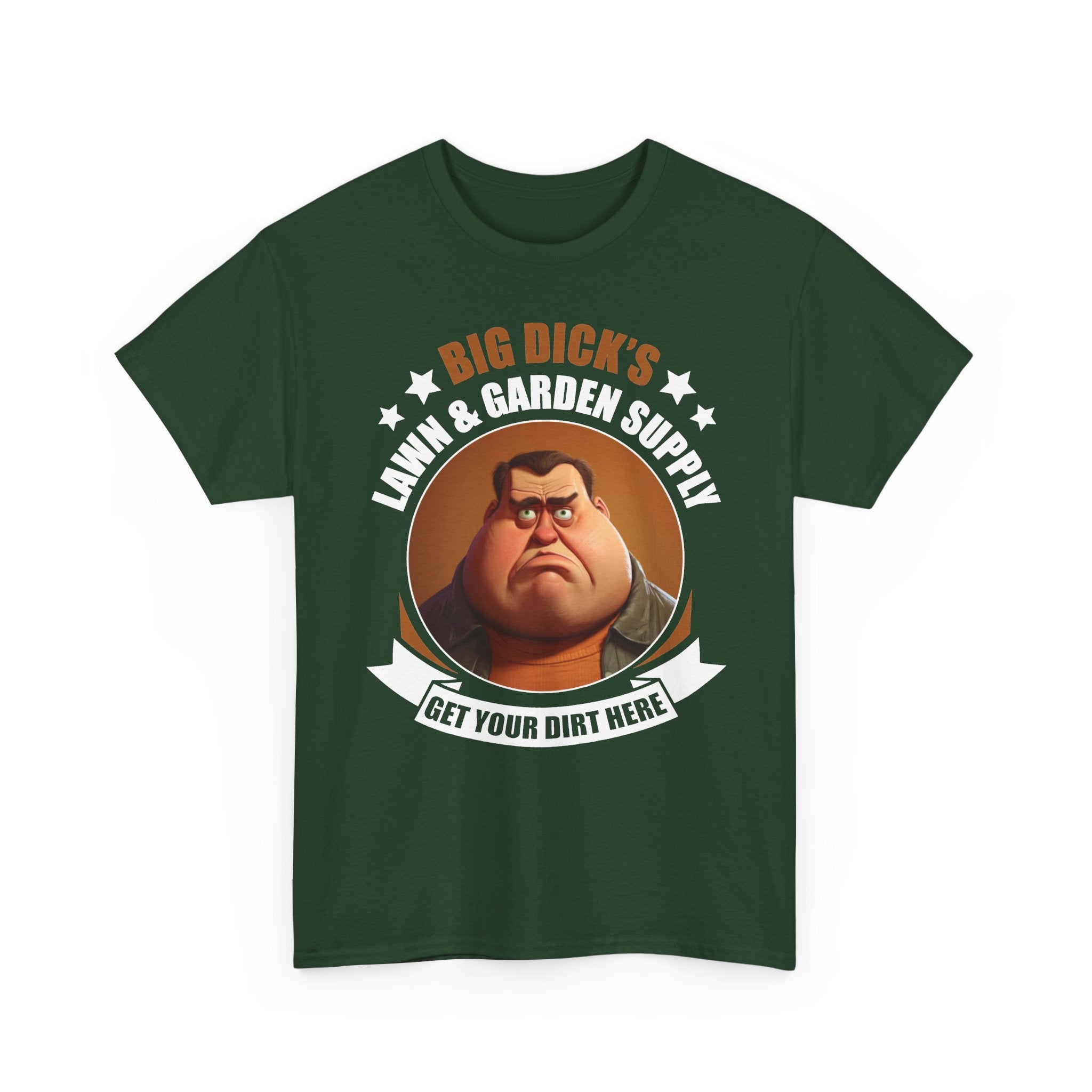 Get Your Dirt Here Lawn & Garden Shop T-Shirt – Funny Gardener Tee