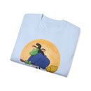 I Fly First Class — Funny Witch Halloween T-Shirt