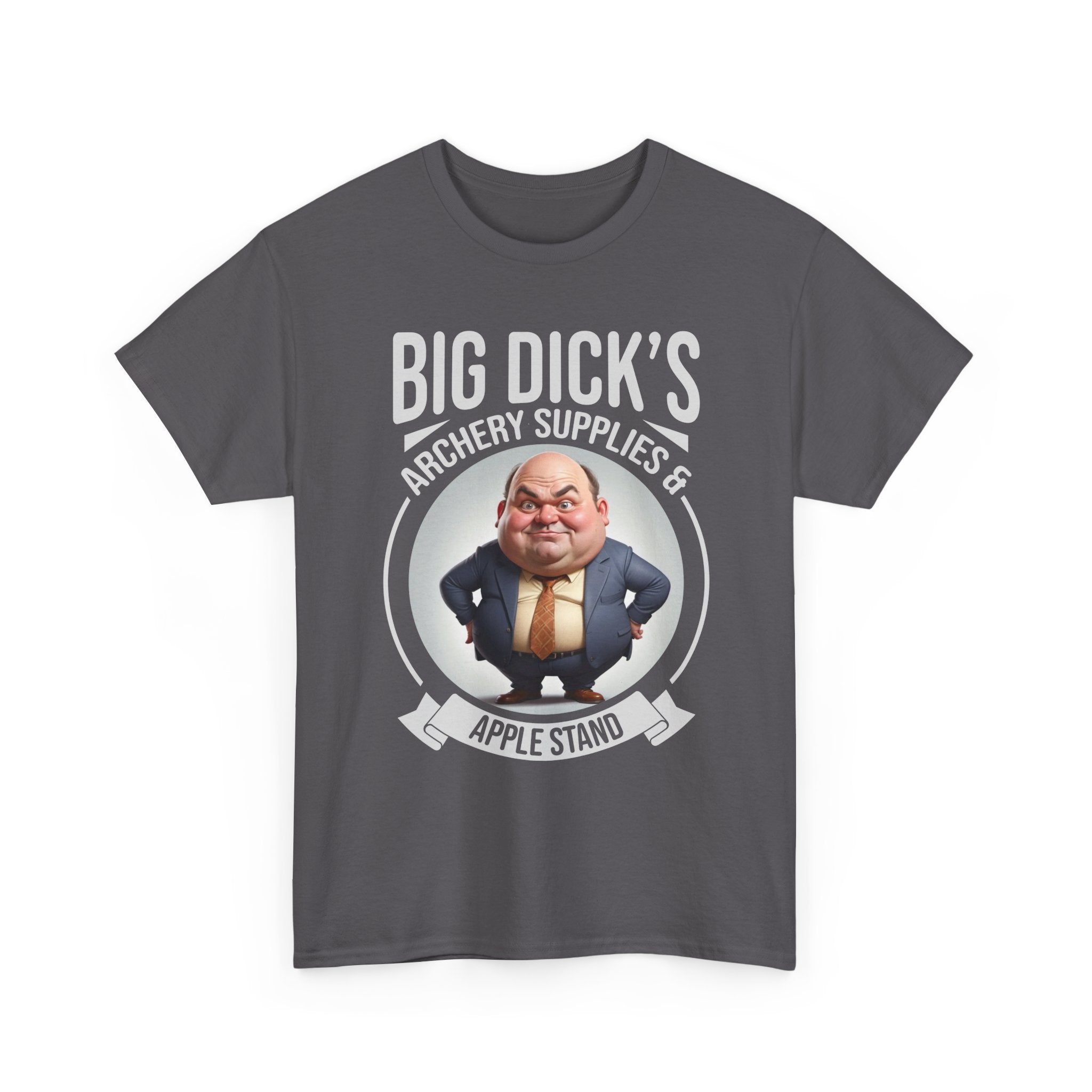 Big Dick's Archery Supplies Funny Graphic Tee — Novelty Archery T-Shirt