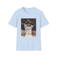 Vintage Baseball Photo T-Shirt — Iconic Signed Player Graphic Tee