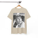 Vintage Baseball Portrait T-Shirt – Classic Retro Player Tee