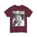 Vintage Baseball Portrait T-Shirt – Classic Retro Player Tee
