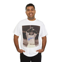 Vintage Babe Ruth Signed Photo T-Shirt — Retro Baseball Autograph Graphic Tee