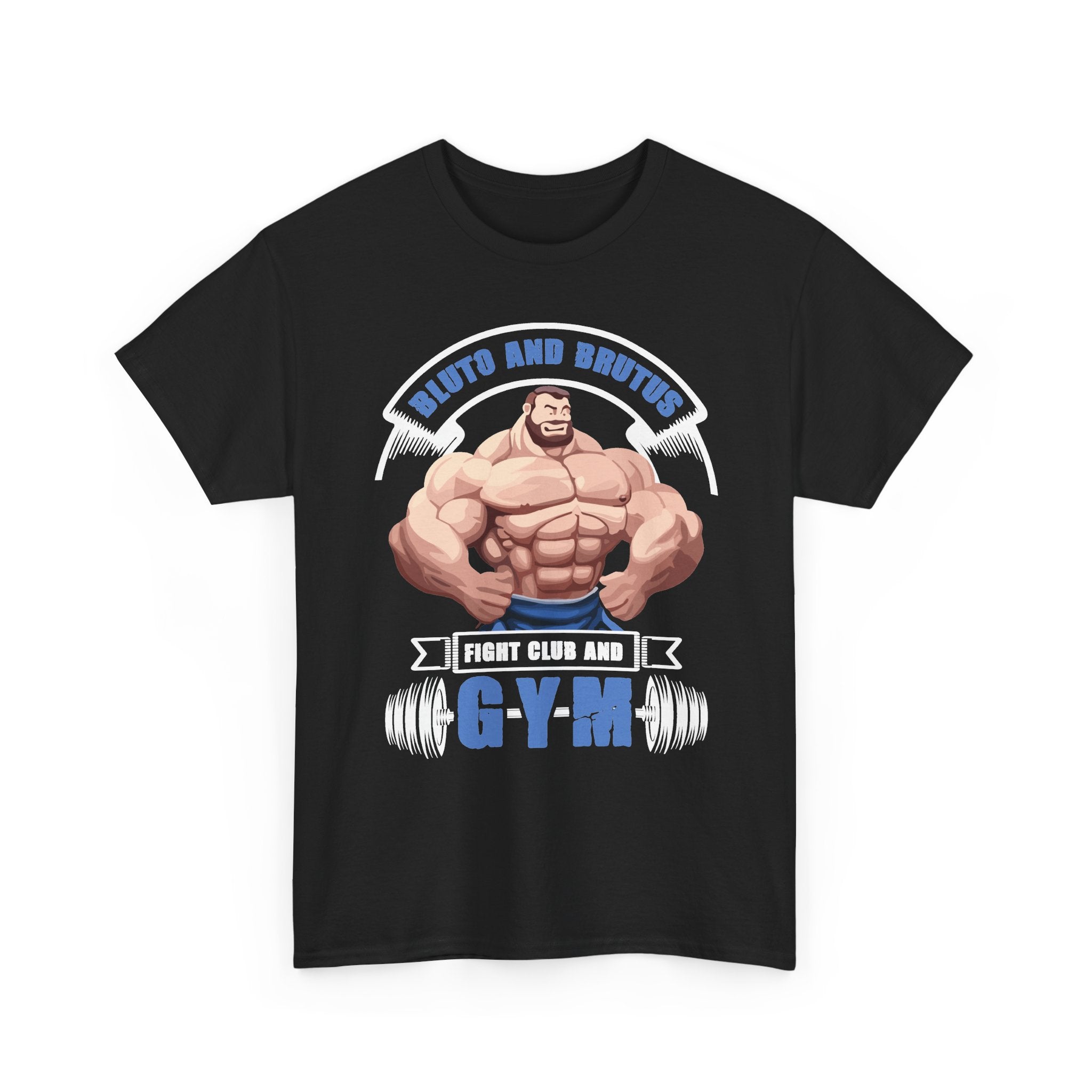 Gym T-Shirt — "Strong & Unstoppable: Built by the Gym" Muscle Fitness Tee
