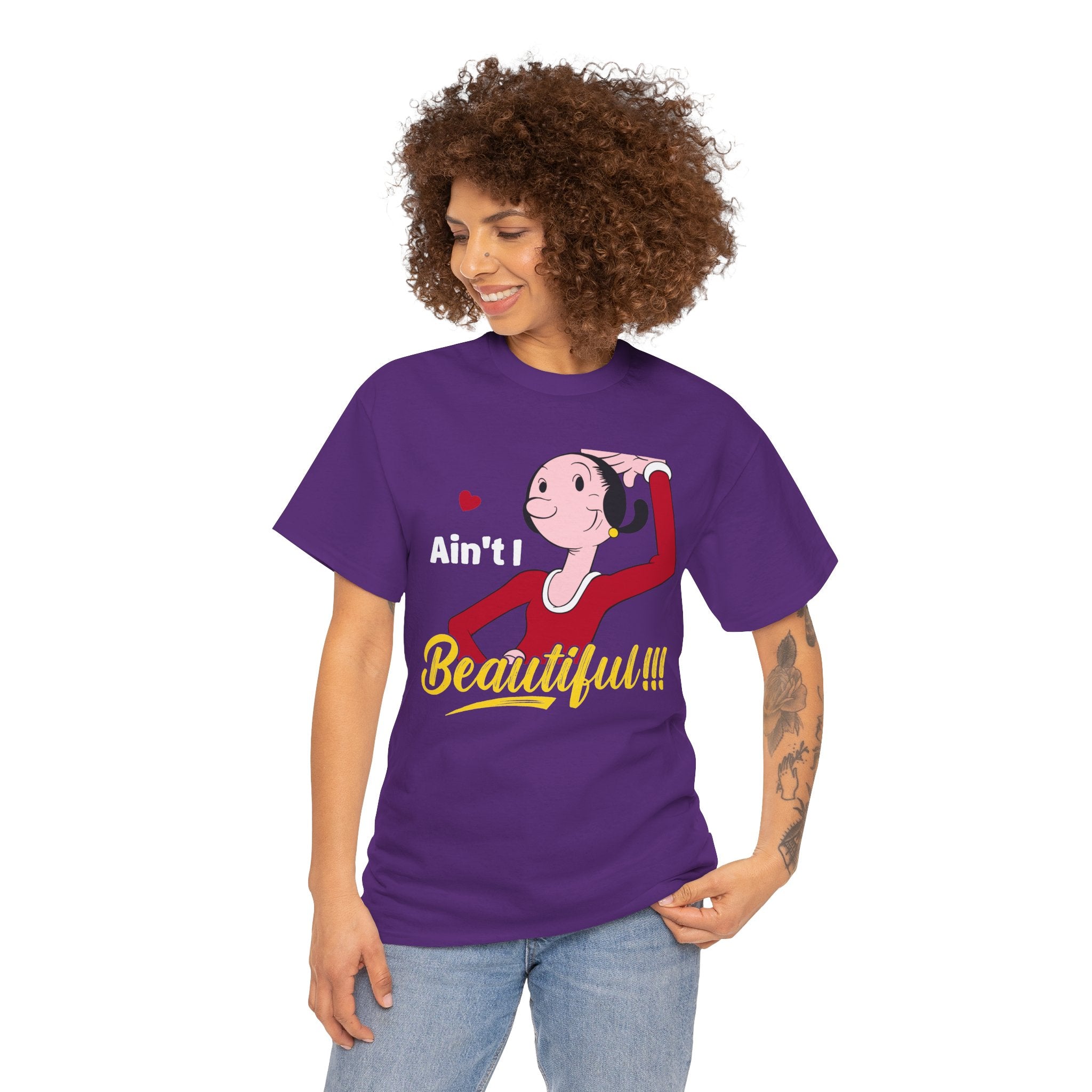 Ain't I Beautiful!!! T-Shirt — Retro Pin-Up Graphic Tee