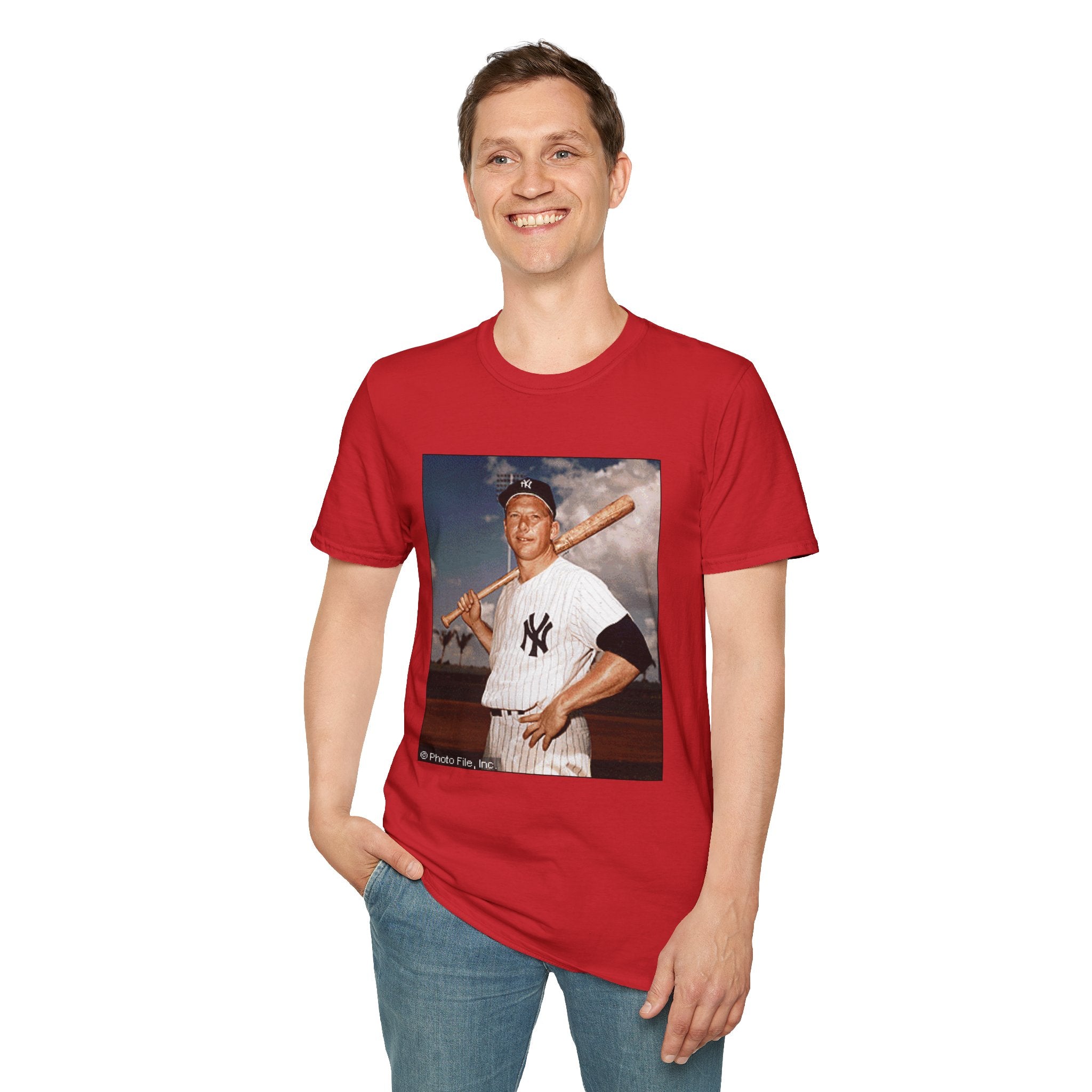 Vintage Yankees Babe Ruth Photo T-Shirt
