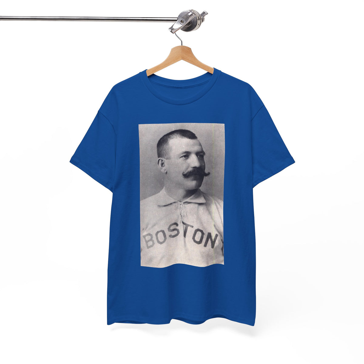 Vintage Boston Baseball Portrait T-Shirt – Retro Classic Baseball Graphic Tee
