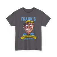 Frank's Investigations and Loans Funny Retro Character Vintage Humor Graphic T- Shirt