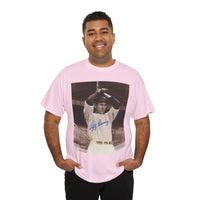 Vintage Babe Ruth Signed Photo T-Shirt — Retro Baseball Autograph Graphic Tee