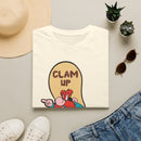 Graphic T-Shirt — 'Clam Up Ya Varmint!' Yosemite-Style Cartoon Tee