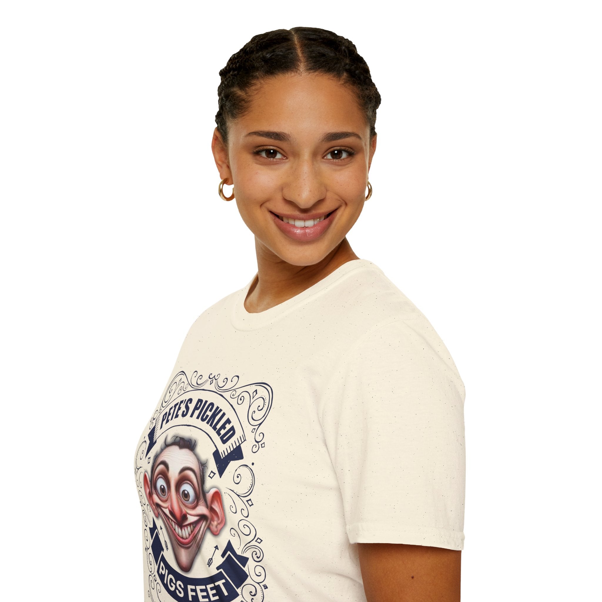 Pete’s Pickled Pigs Feet T-Shirt — Retro Carnival Novelty Tee