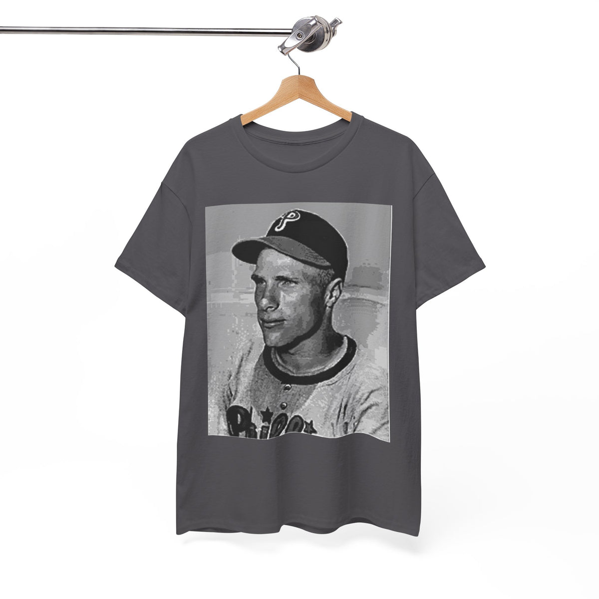 Vintage Philadelphia Phillies Baseball Photo T-Shirt – Classic Retro Fan Tee