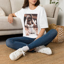 Vintage Baseball Player Photo T-Shirt — Retro Sports Tee