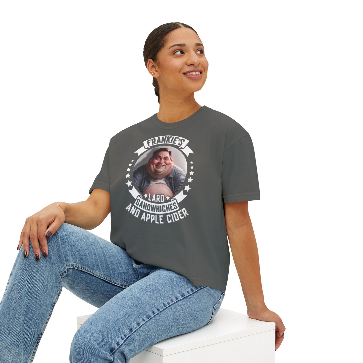 Frankie's Lard Sandwiches and Apple Cider Boxy Tee