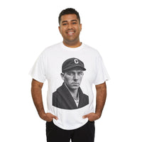 Vintage Baseball Player Portrait Tee