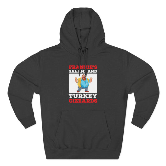 Frankie's Gizzards Hoodie — Funny Retro Character Pullover