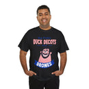 Duck Decoys and Drones T-Shirt — Funny Hunting Cartoon Tee