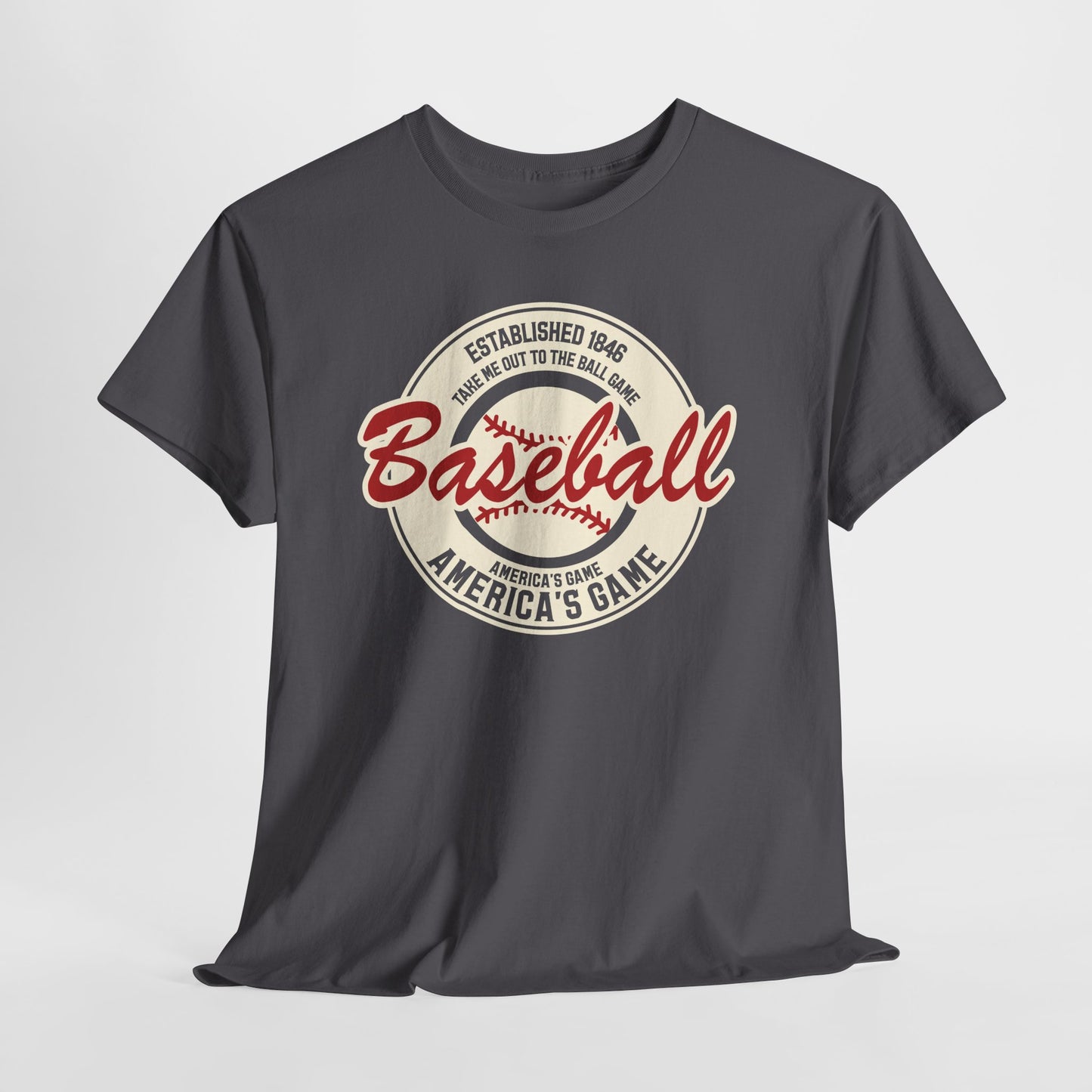 Vintage 'America's Game' Baseball T-Shirt — Retro Baseball Fan Tee