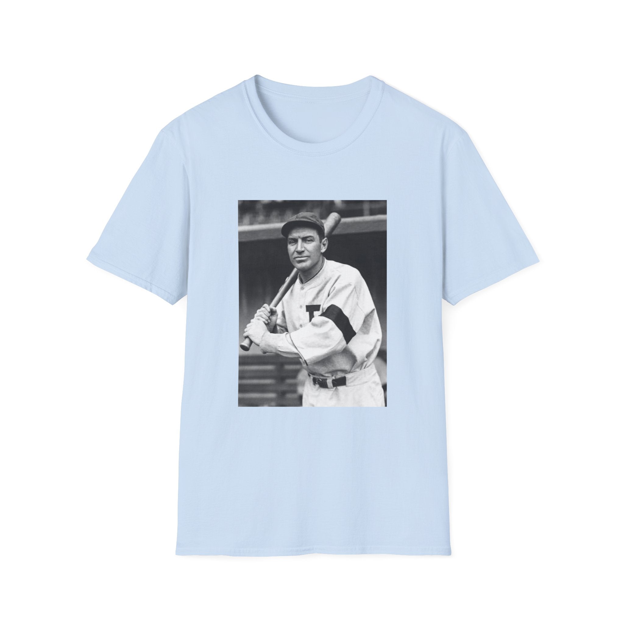 Vintage Baseball Player Photo T-Shirt