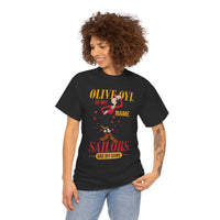 Popeye "Olive Oyl Is My Name, Sailors Are My Game" Graphic T-Shirt