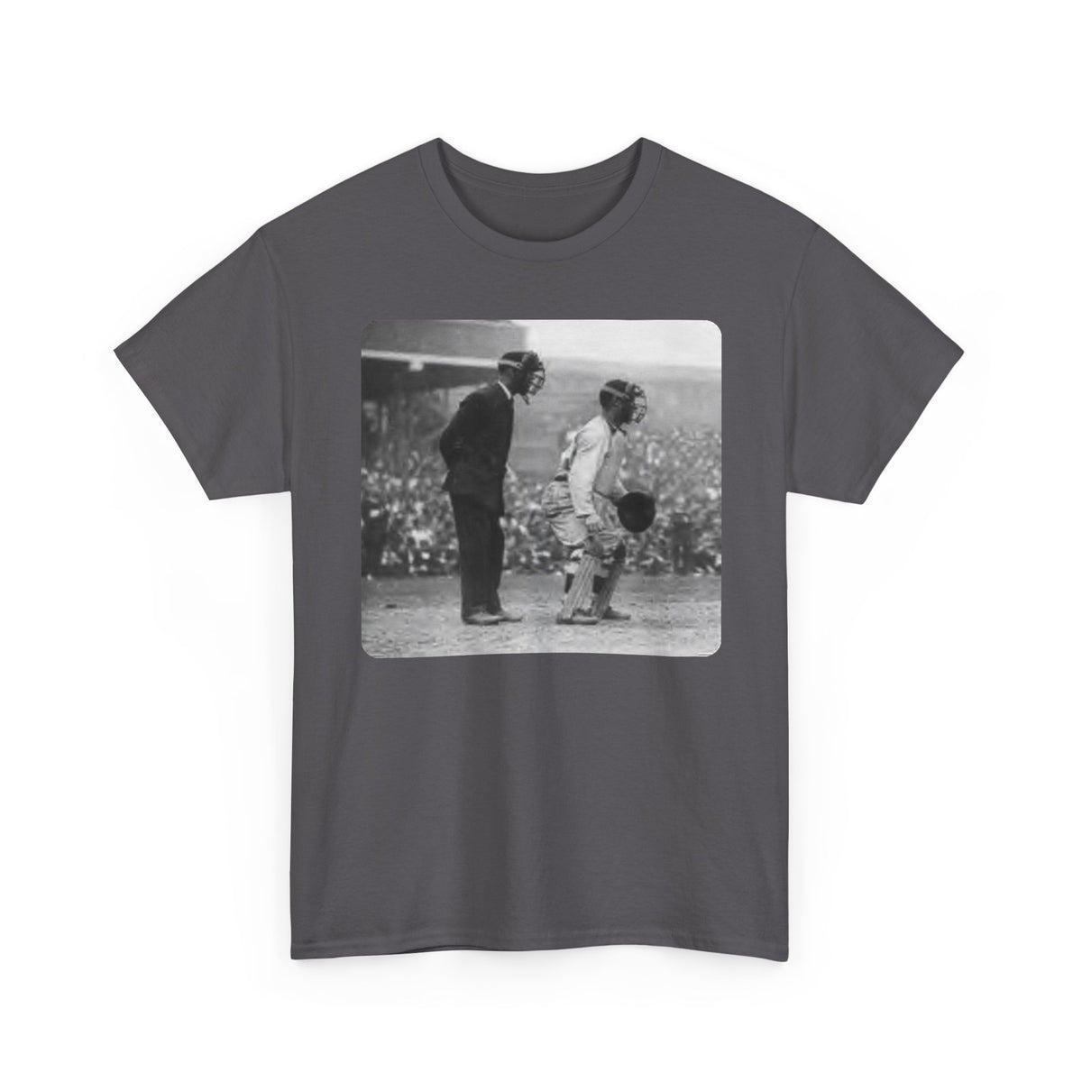 Vintage Baseball Photo T-Shirt – Classic Retro Sports Graphic Tee