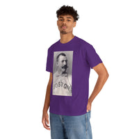 Vintage Boston Baseball Portrait T-Shirt – Retro Classic Baseball Graphic Tee