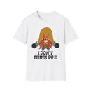T-Shirt — 'I DON'T THINK SO!!!' Cartoon Character Graphic Tee