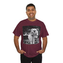 Vintage Baseball Photo T-Shirt – Classic Kneeling Player Graphic Tee