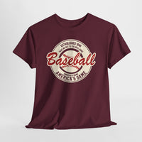 Vintage 'America's Game' Baseball T-Shirt — Retro Baseball Fan Tee