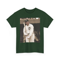 Vintage Detroit Baseball Photo T-Shirt — Retro Sports Legend Graphic Tee