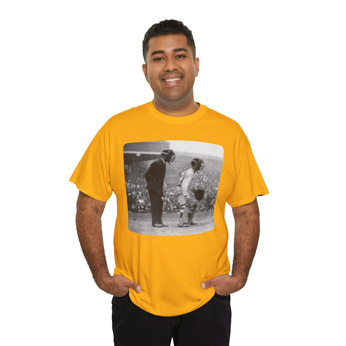 Vintage Baseball Photo T-Shirt – Classic Retro Sports Graphic Tee