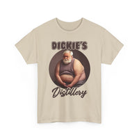 Distillery T‑Shirt — "Dickie's Distillery" Vintage Santa Illustration Tee