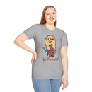Graphic T-Shirt — 'Clam Up Ya Varmint!' Yosemite-Style Cartoon Tee